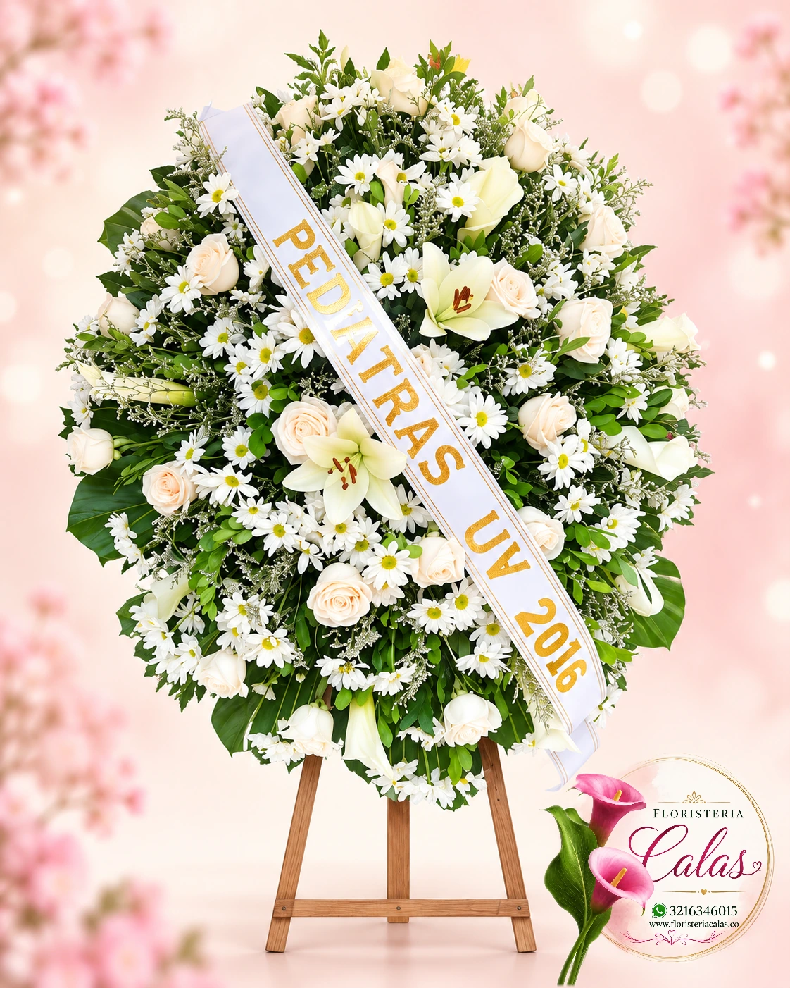 Condolencias Floristería Calas