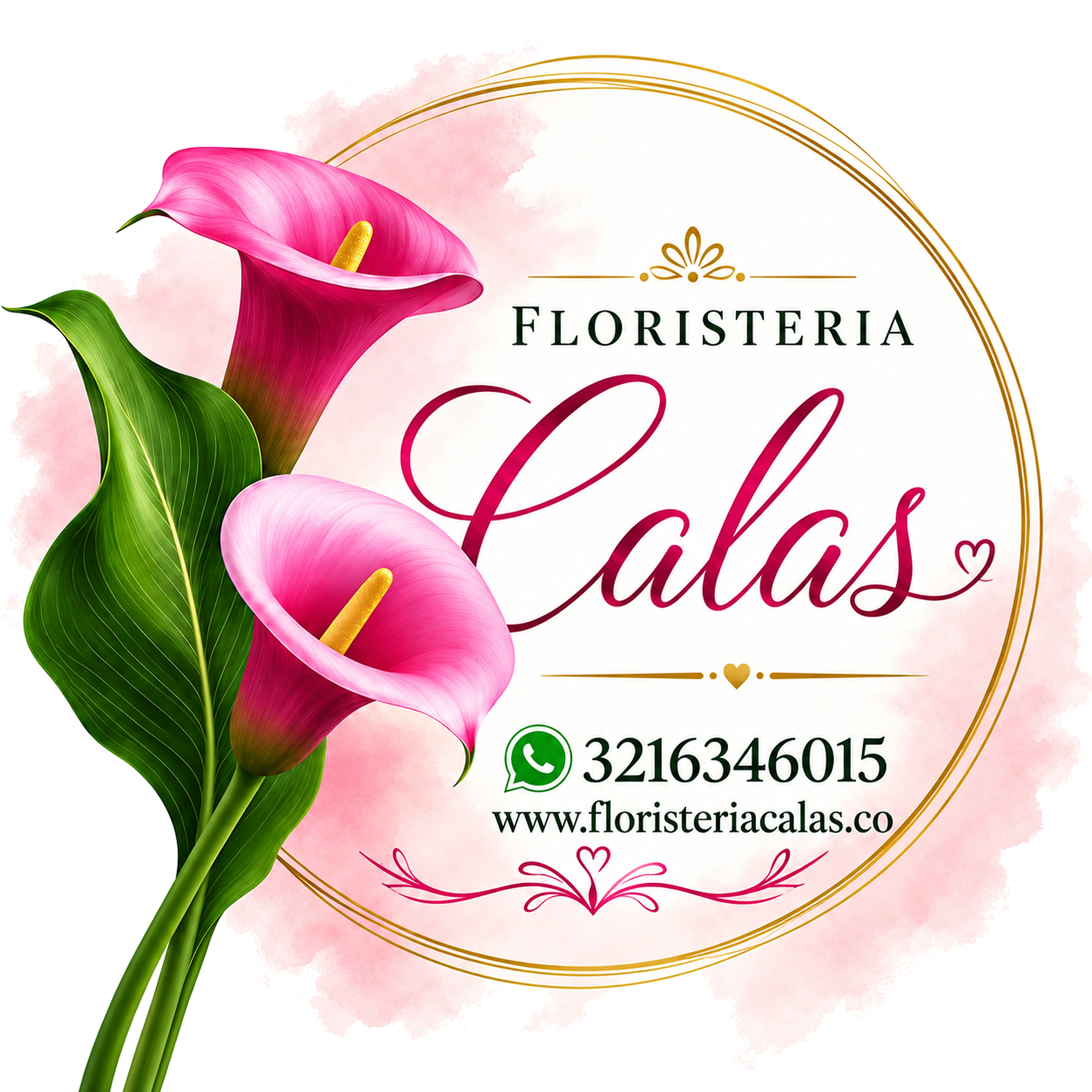 Logo Floristería Calas